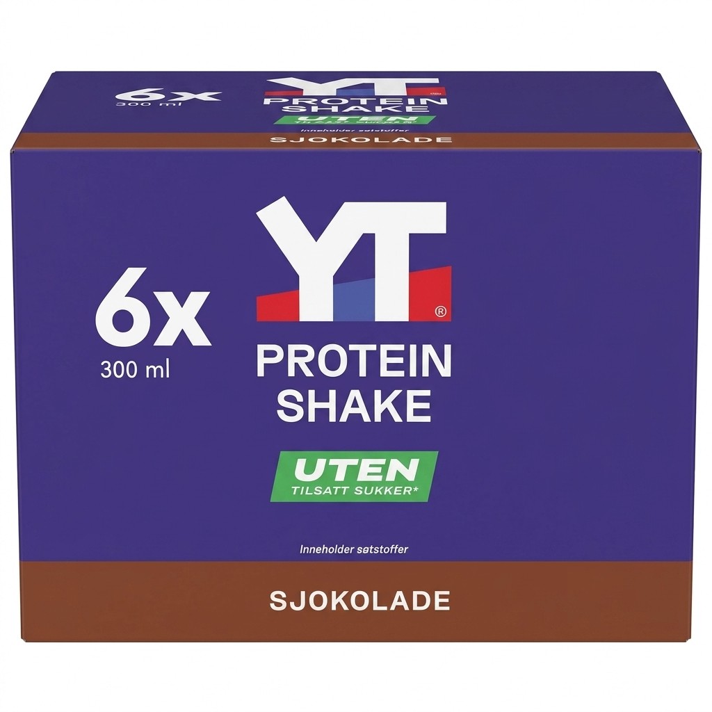 Protein Shake Sjokolade 1,8 l YT