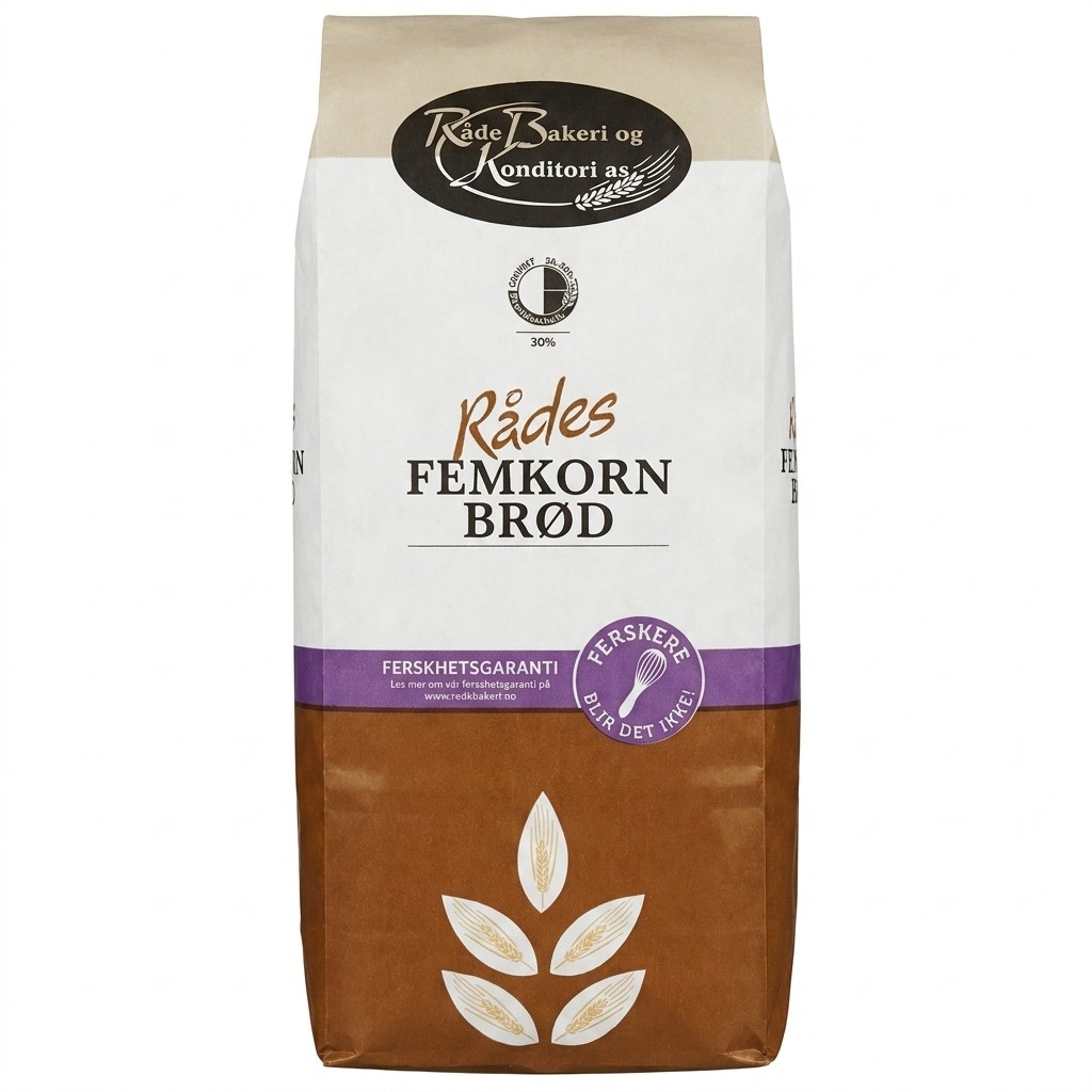 Femkorn Brød 750g Råde