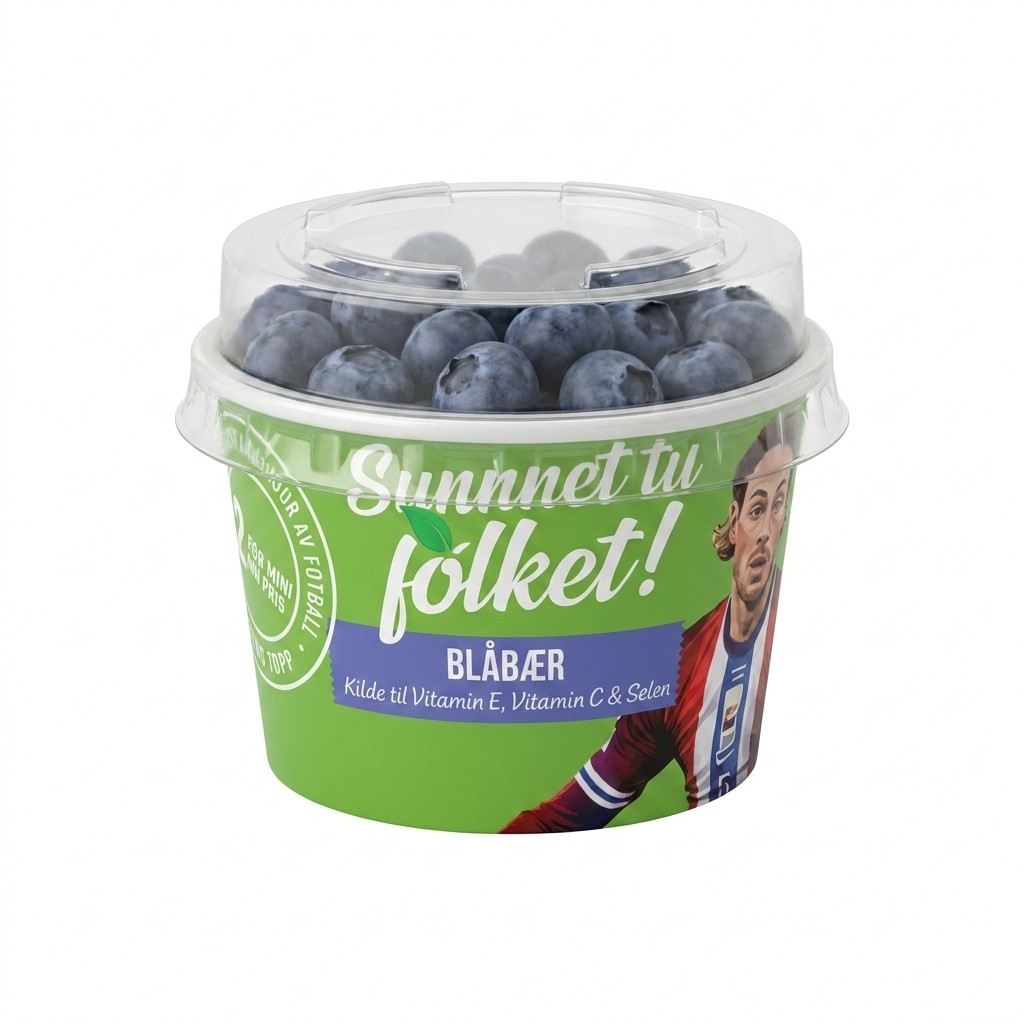 Blåbær 125g Bama