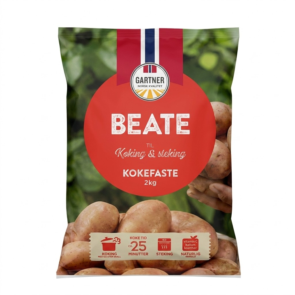 Beate Kokefaste 2kg Gartner