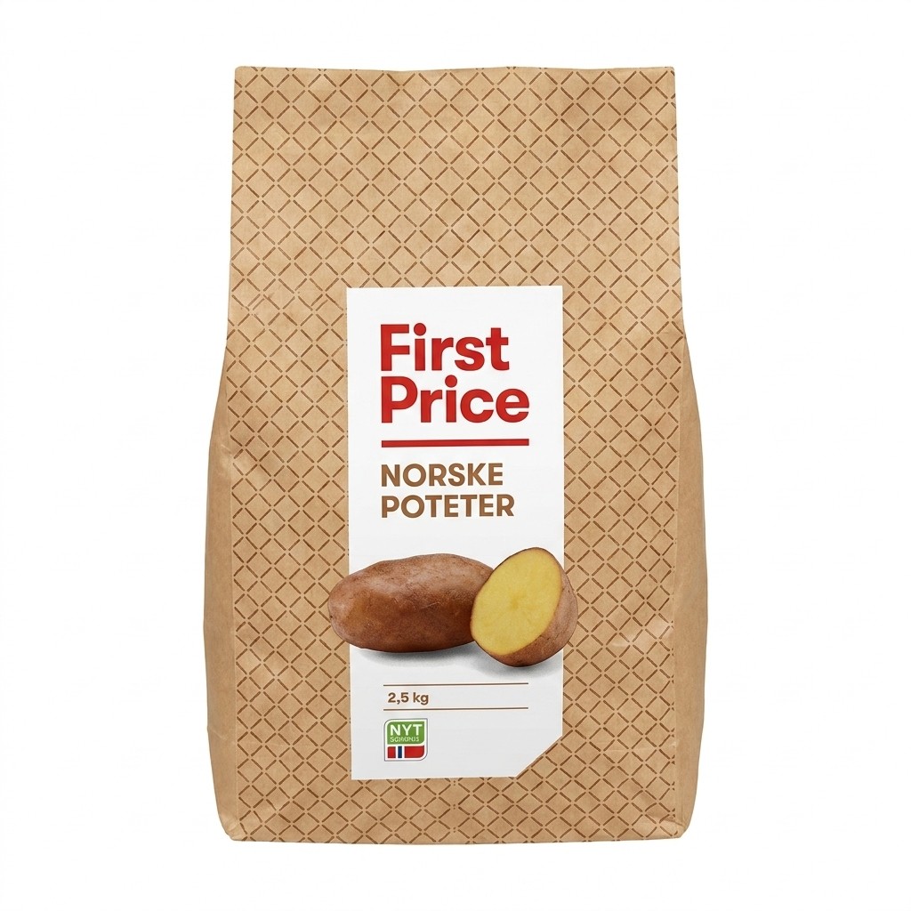 Norske Poteter 2.5kg First Price