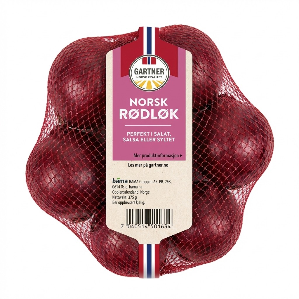 Norsk Rødløk 375g Gartner
