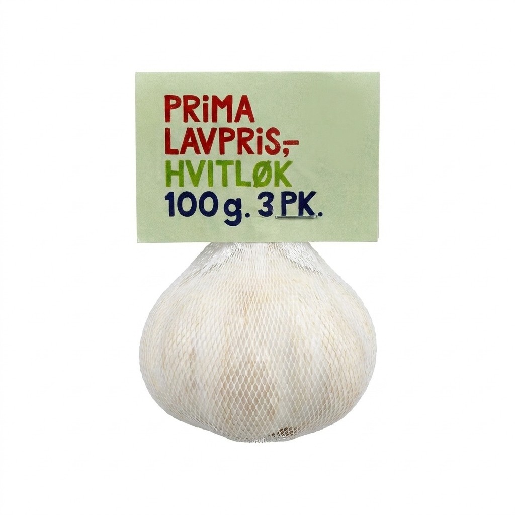 Hvitløk 100g Prima Lavpris