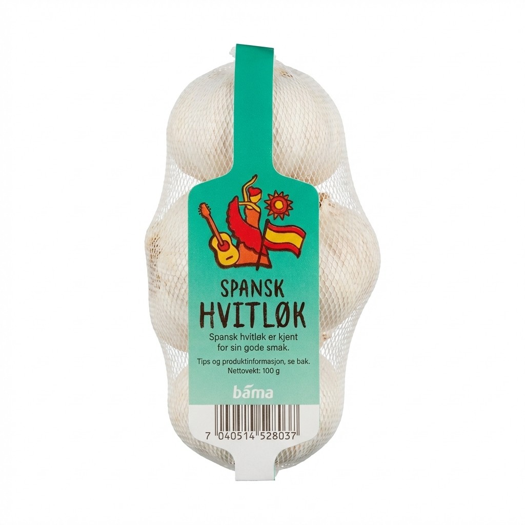 Spansk hvitløk 100g Bama