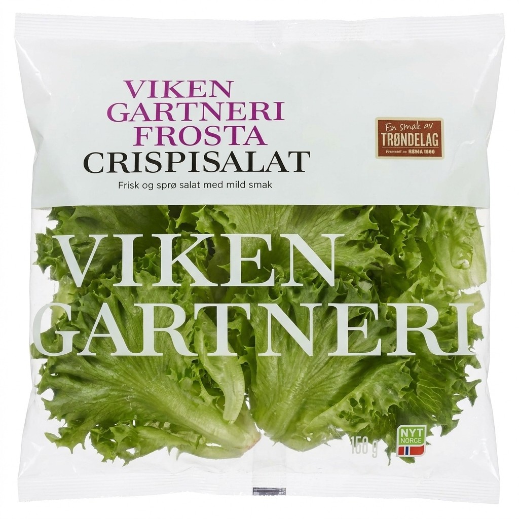 Crispisalat 150g Viken Gartneri