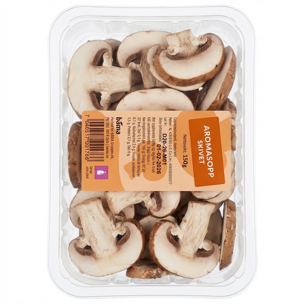 Aromasopp Skivet 150g Bama