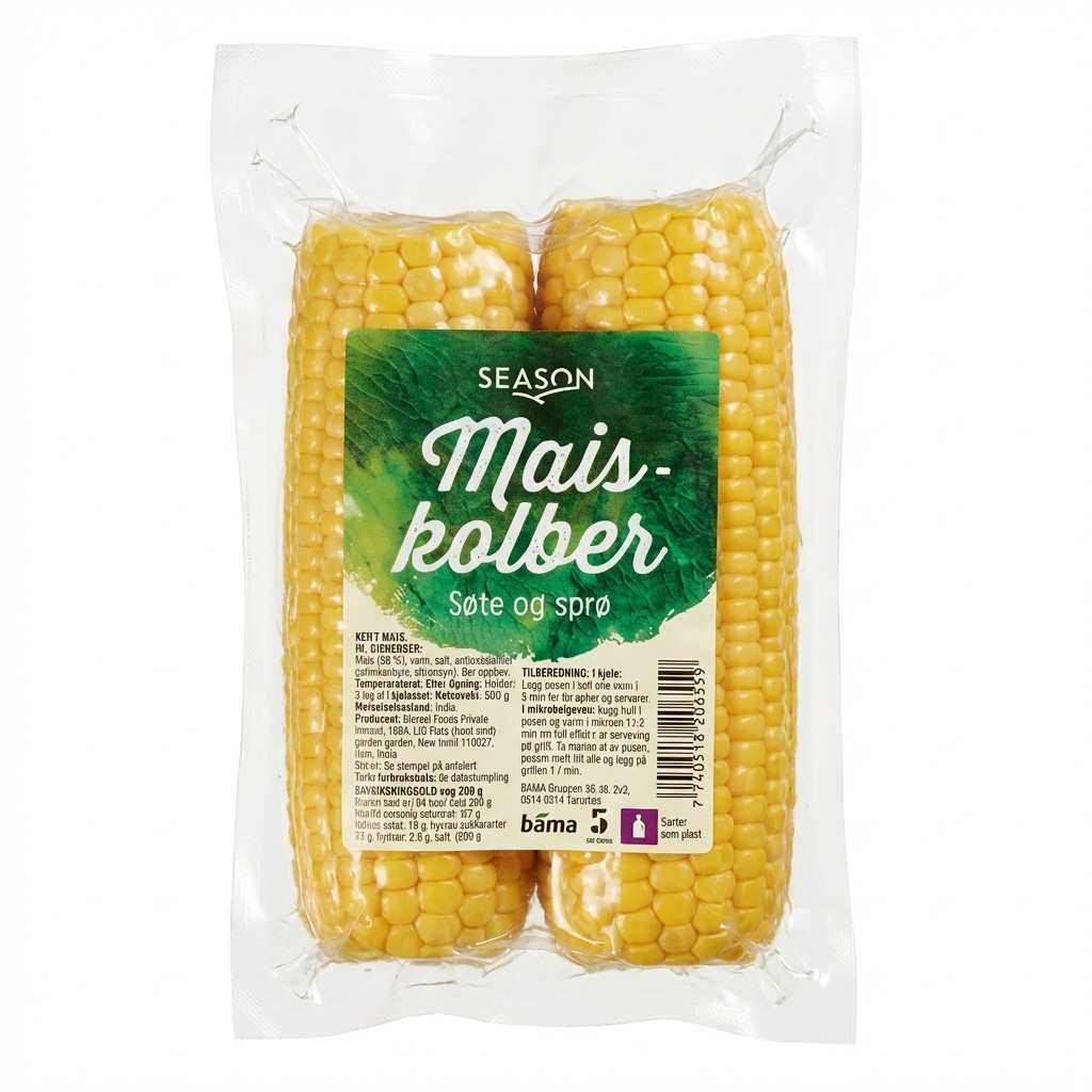 Maiskolber 500g Season