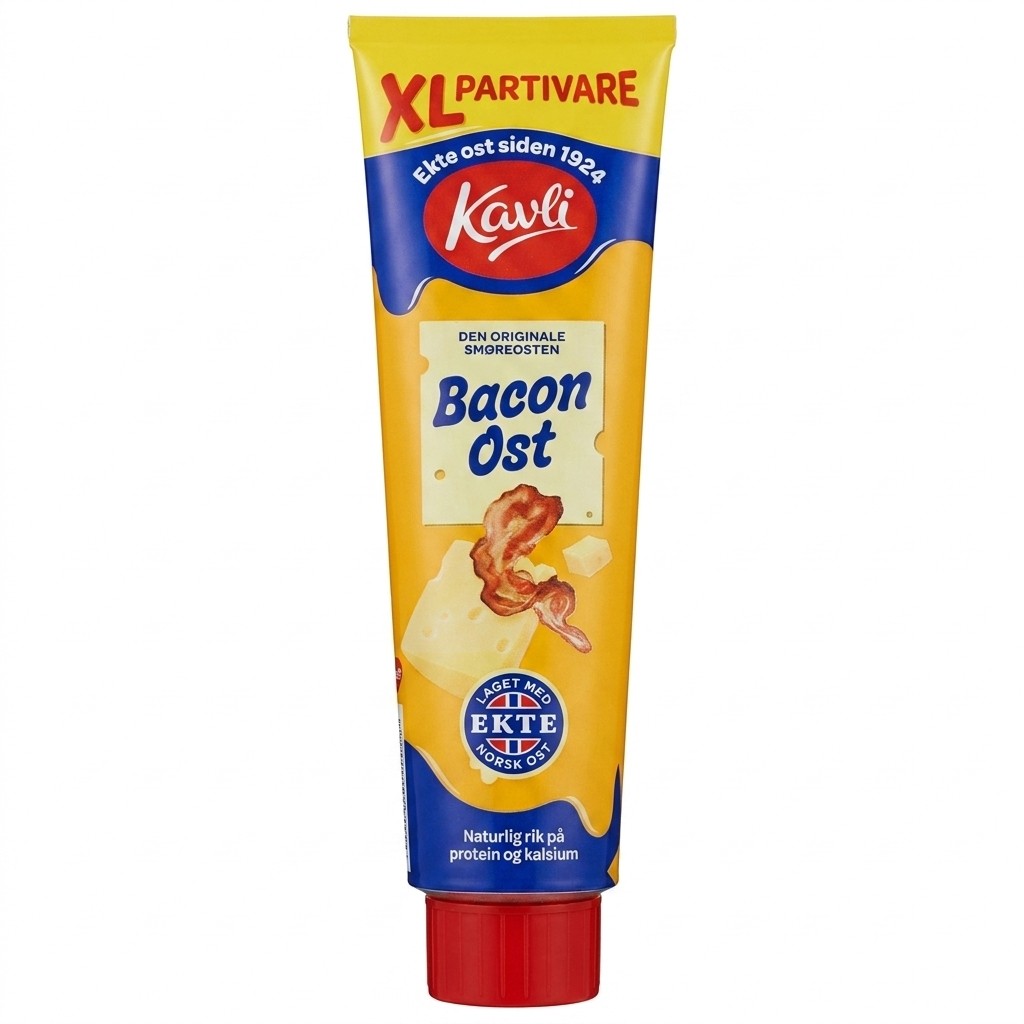 Bacon Ost XL 225g Kavli