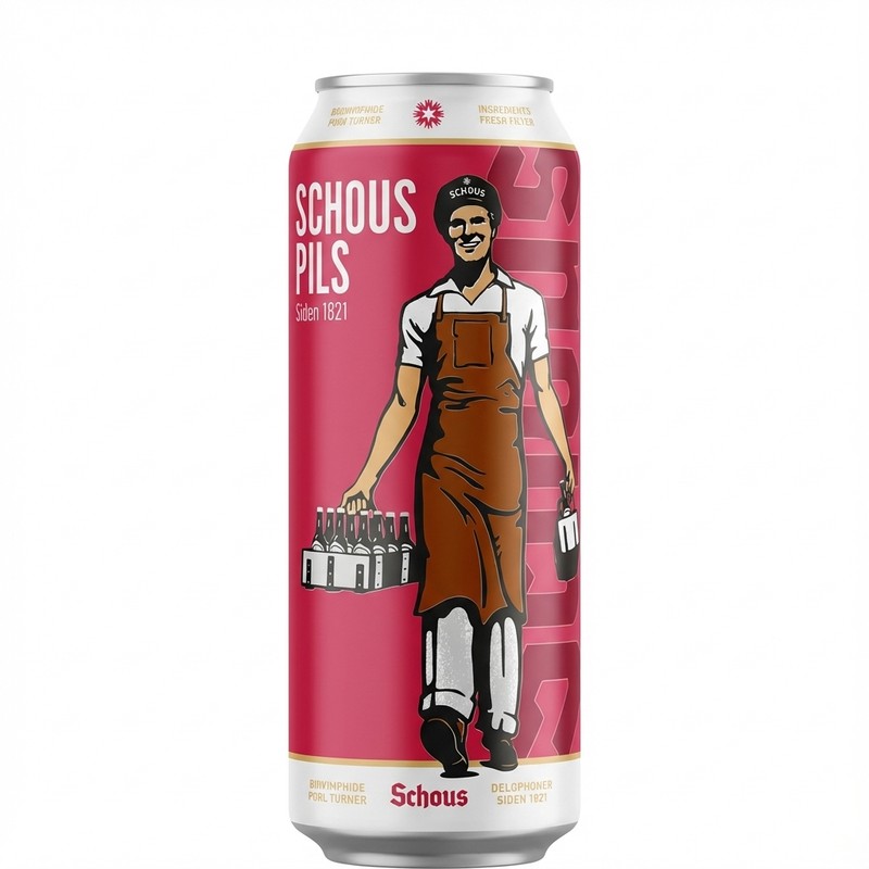 Schous Pils 0.5l