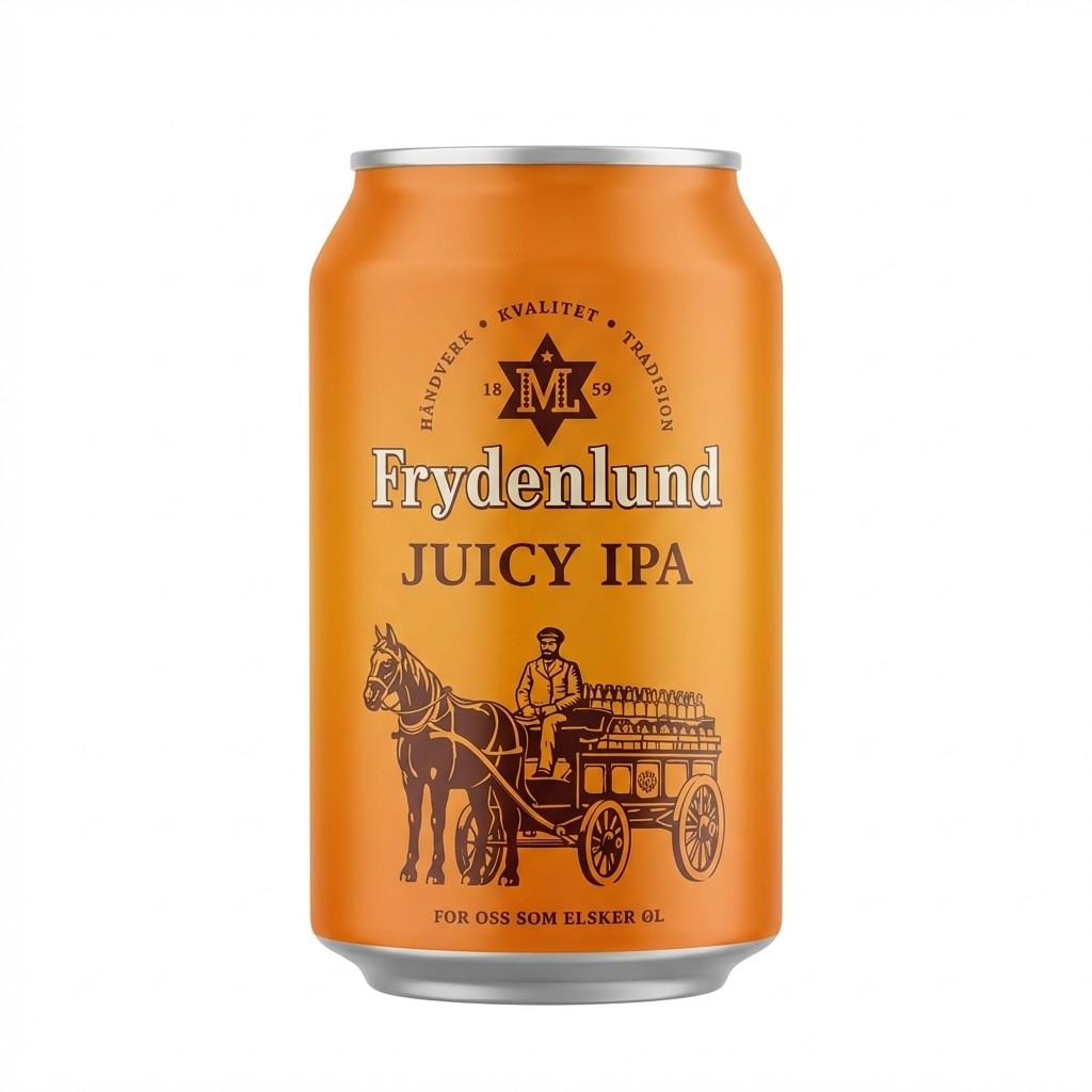 Juicy IPA 0.33l Frydenlund