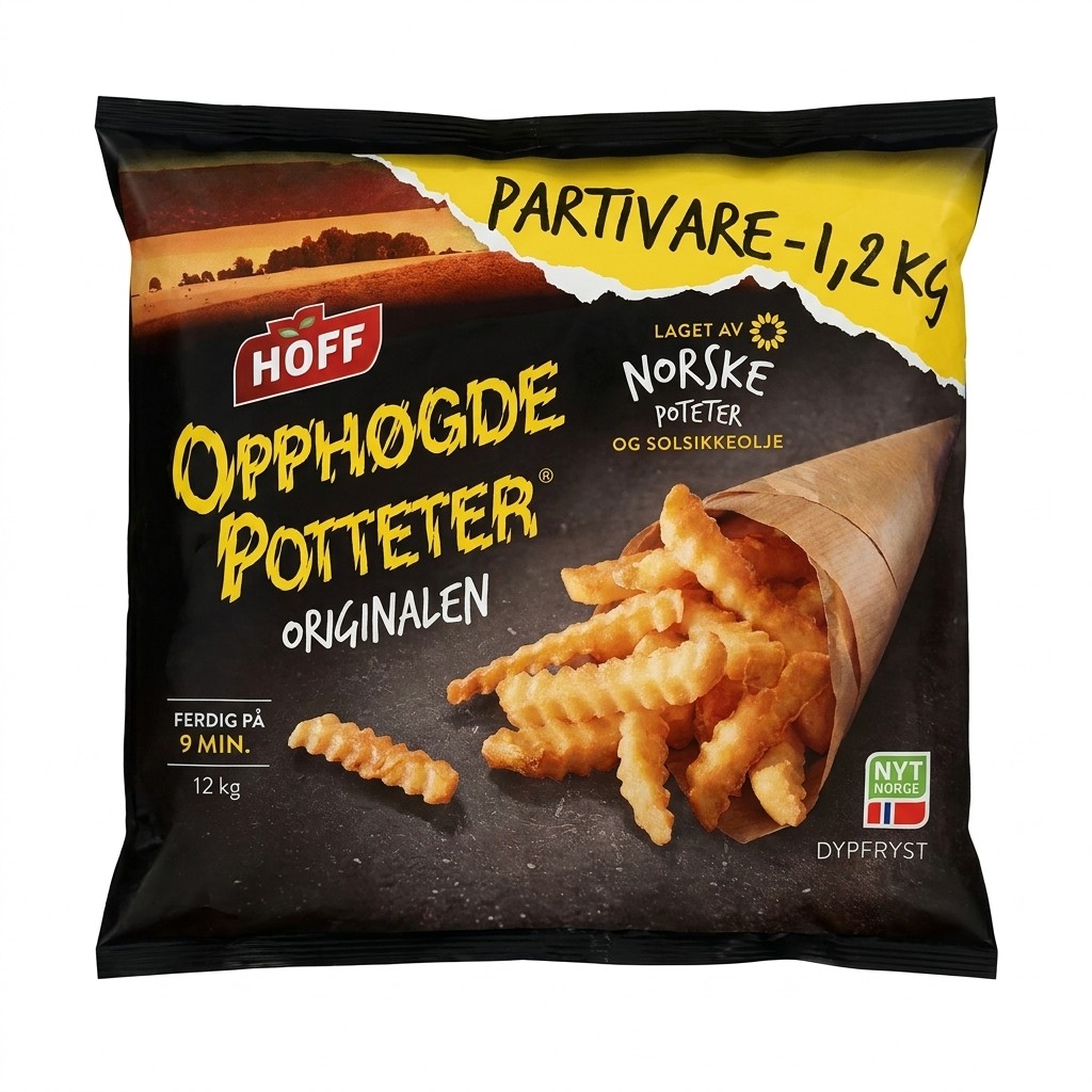 Opphøgde Poteter Originalen 1.2kg Hoff