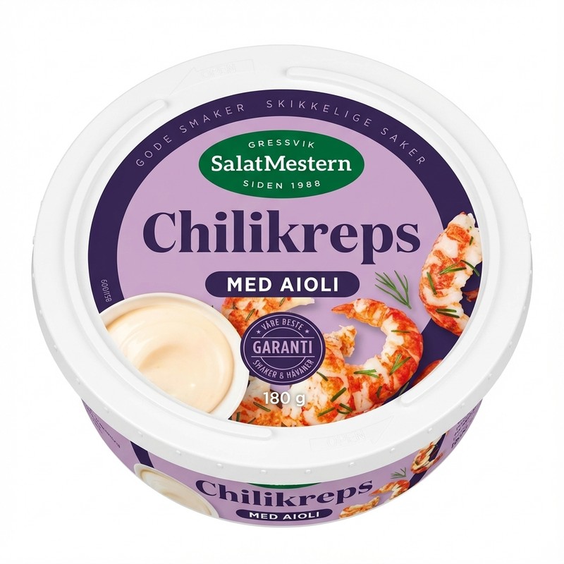 Chilikreps med aioli 180g SalatMestern