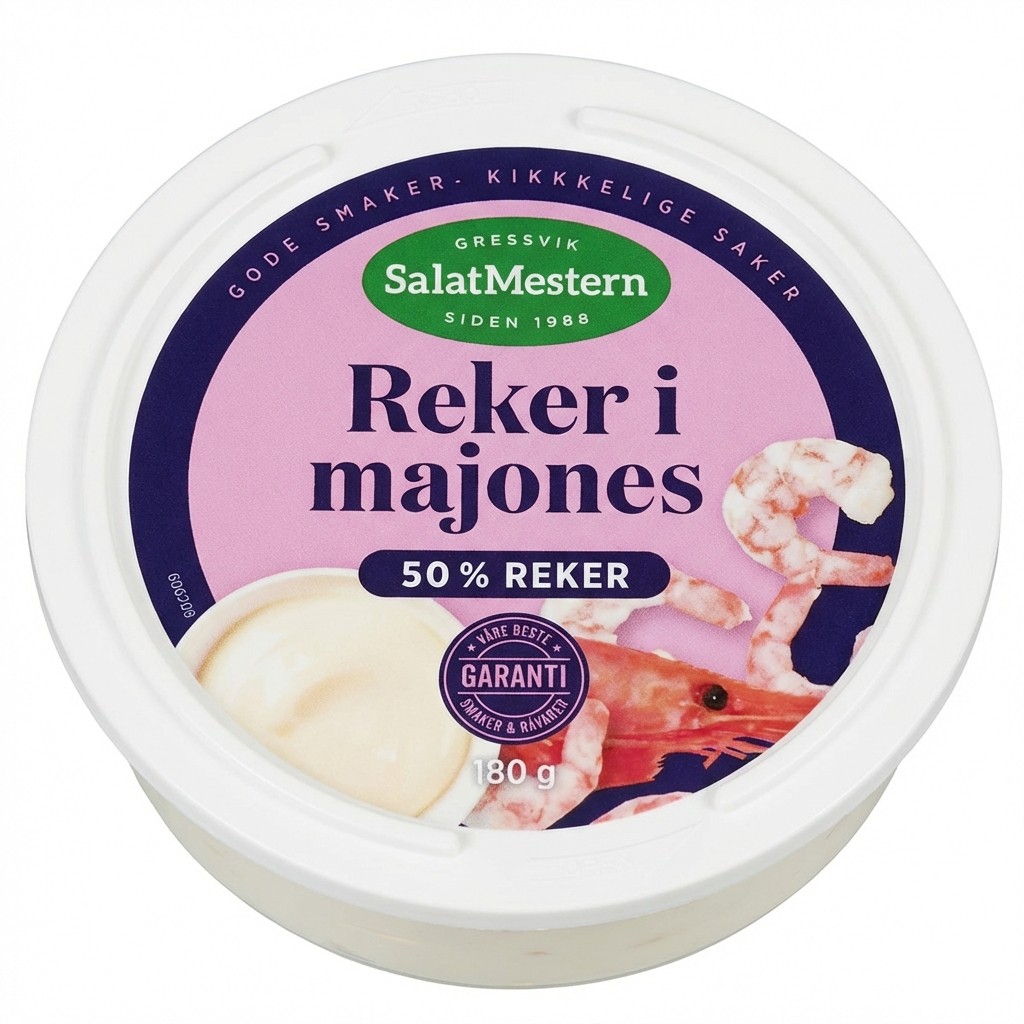 Reker i majones 180g SalatMestern