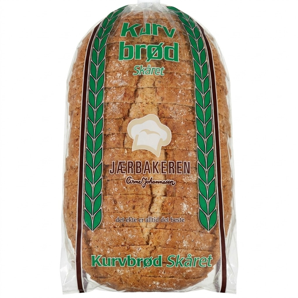 Kurvbrød Skåret 750g Jærbakeren