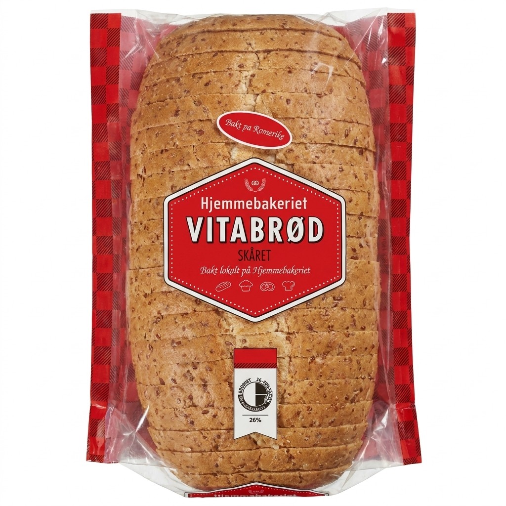 Vitabrød Skåret 750g Hjemmebakeriet