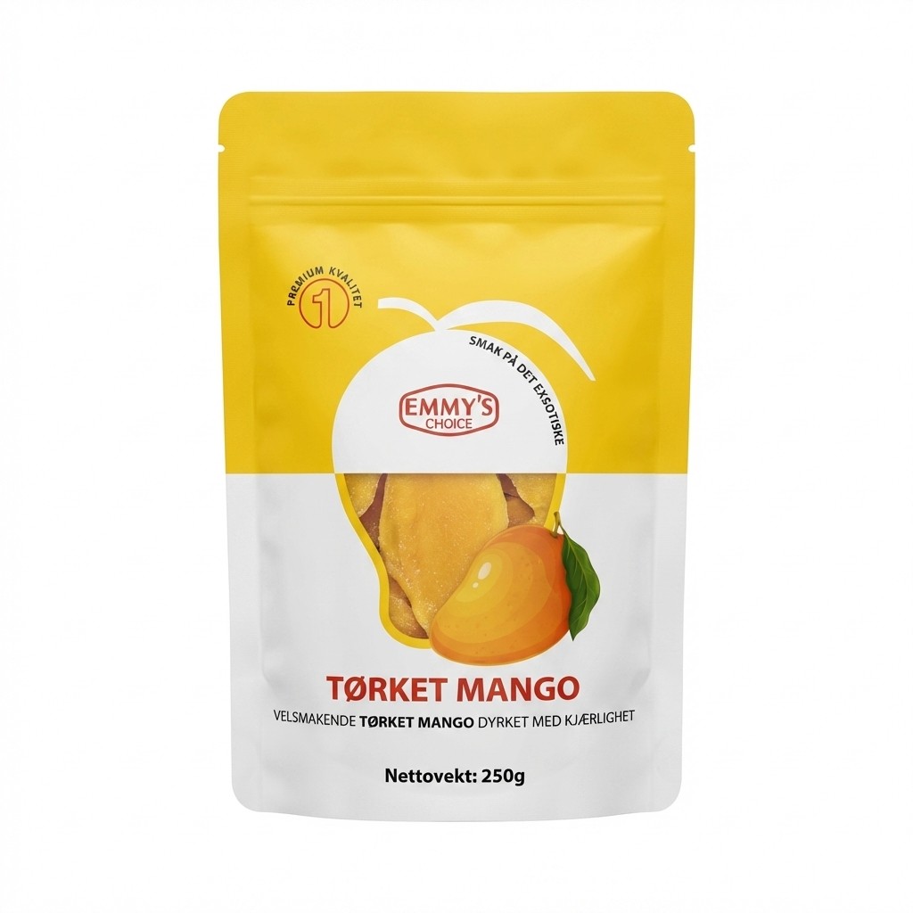 Tørket Mango 250g Emmy's Choice