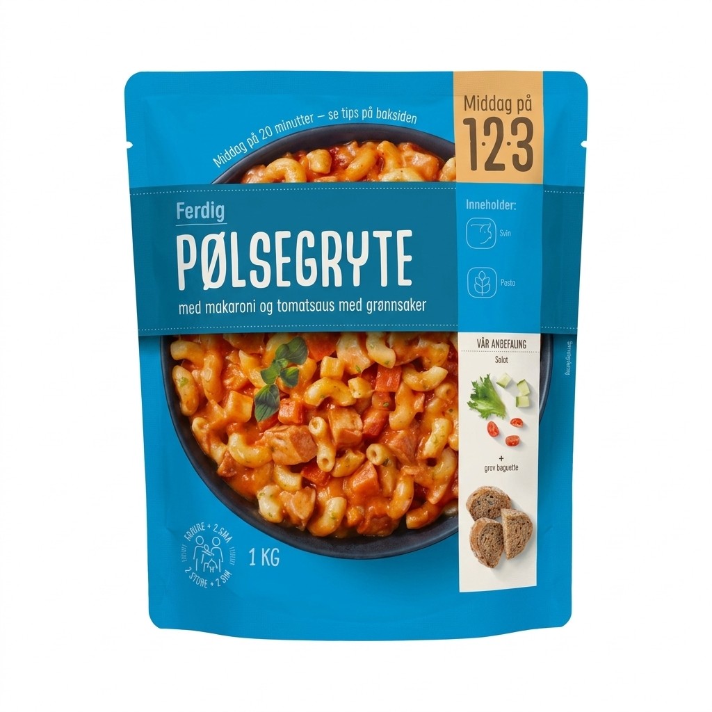 Pølsegryte 1kg MatBørsen