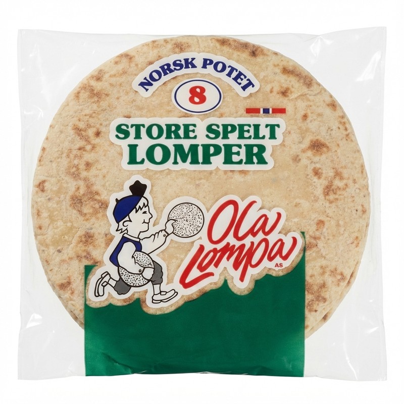 Store Speltlomper 270g Ola Lompa