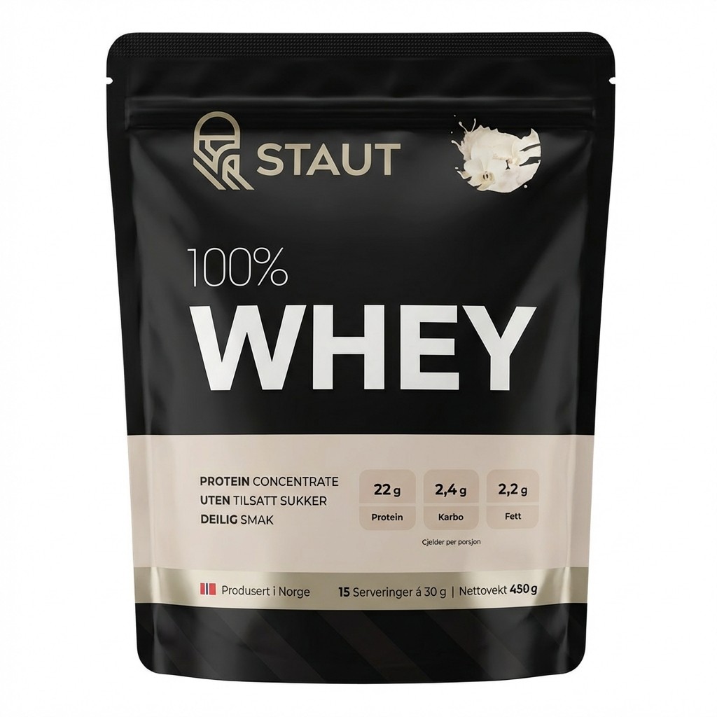 100% Whey 450g Staut