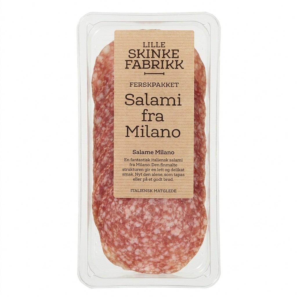 Salami fra Milano 80g Lille Skinkefabrikk