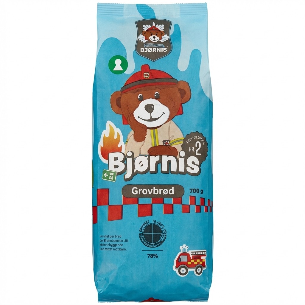 Grovbrød 700g Bjørnis