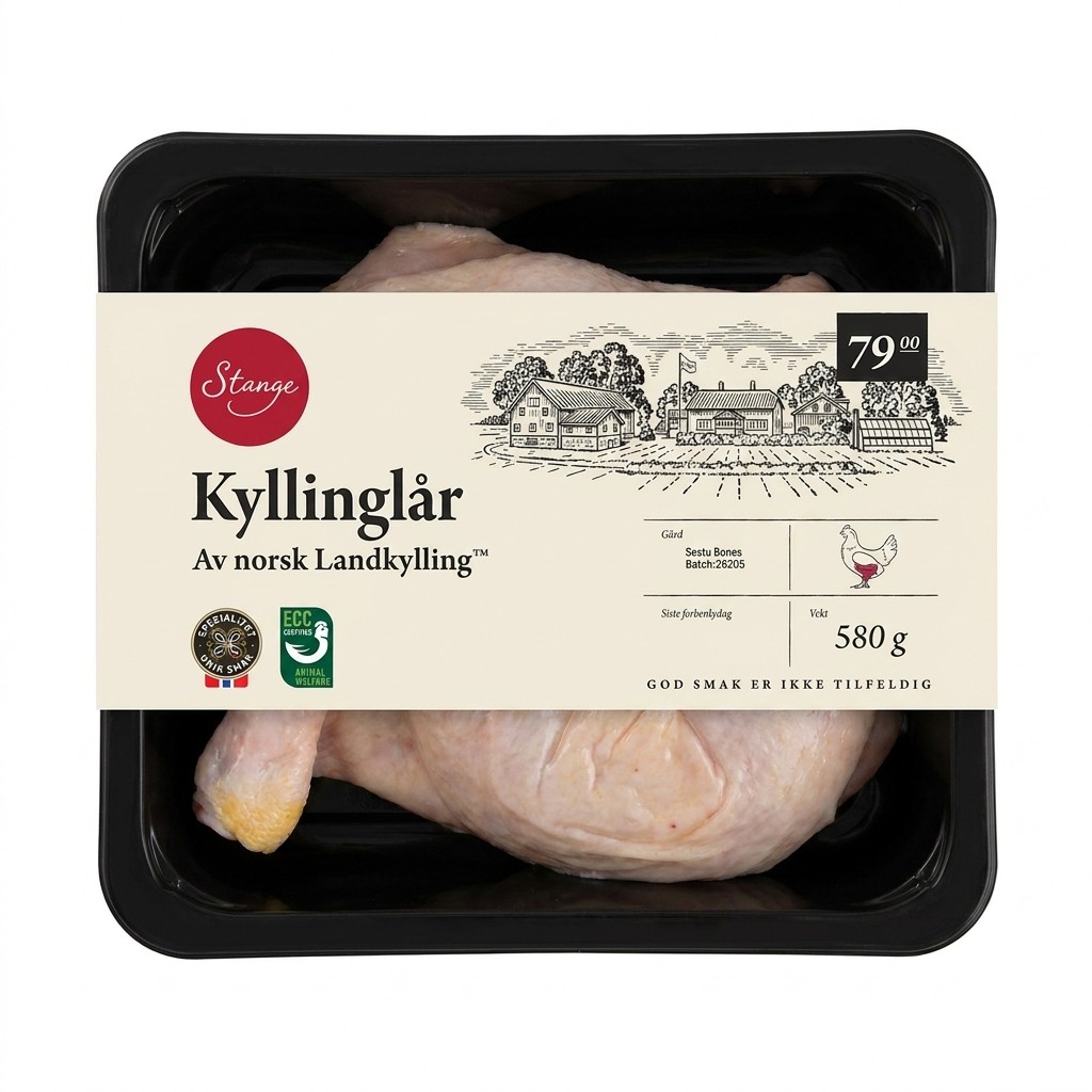 Kyllinglår 580g Stange