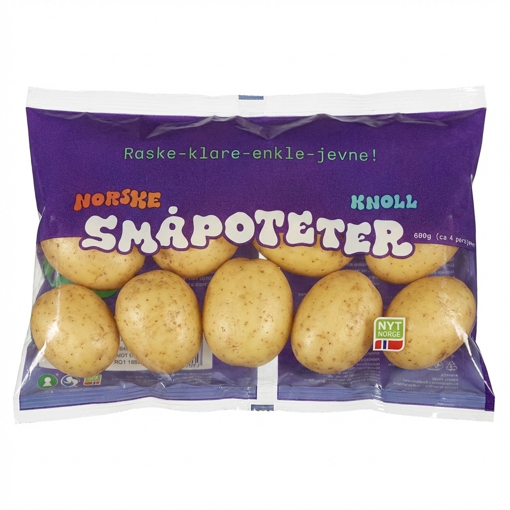 Norske Småpoteter 600g Knoll