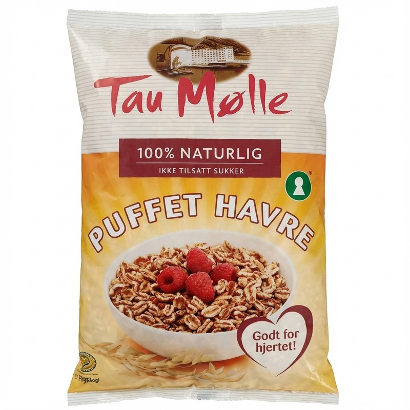 Puffet Havre 340g Tau Mølle