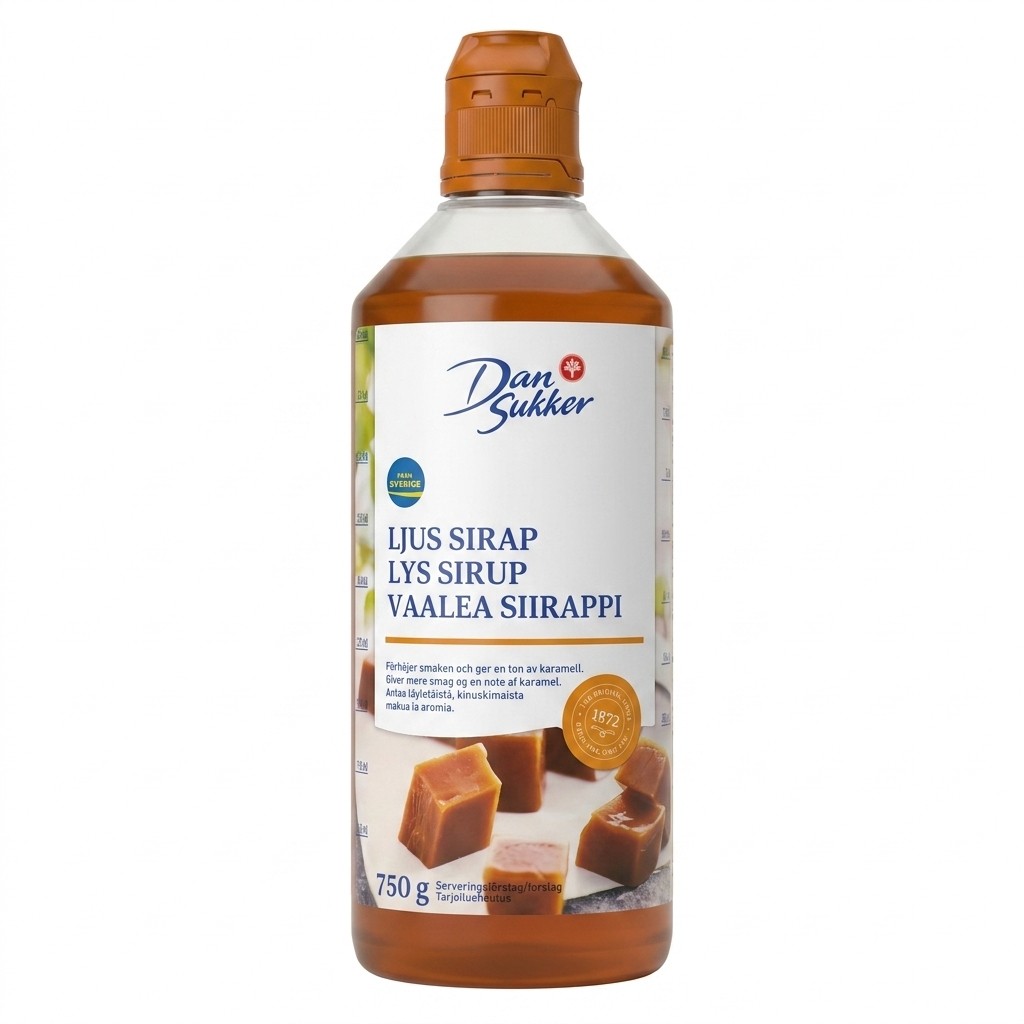 Lys Sirup 750g Dan Sukker