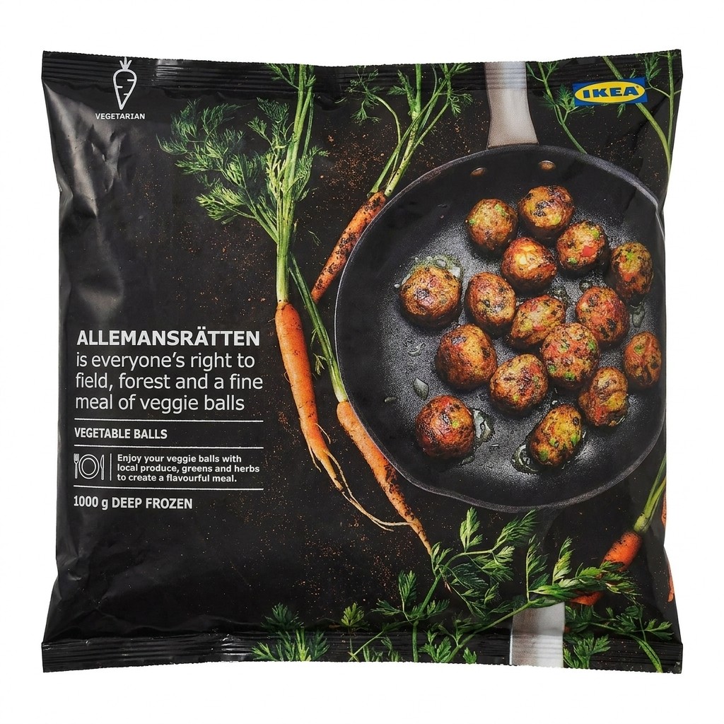 Grønnsaksboller 1000g Ikea