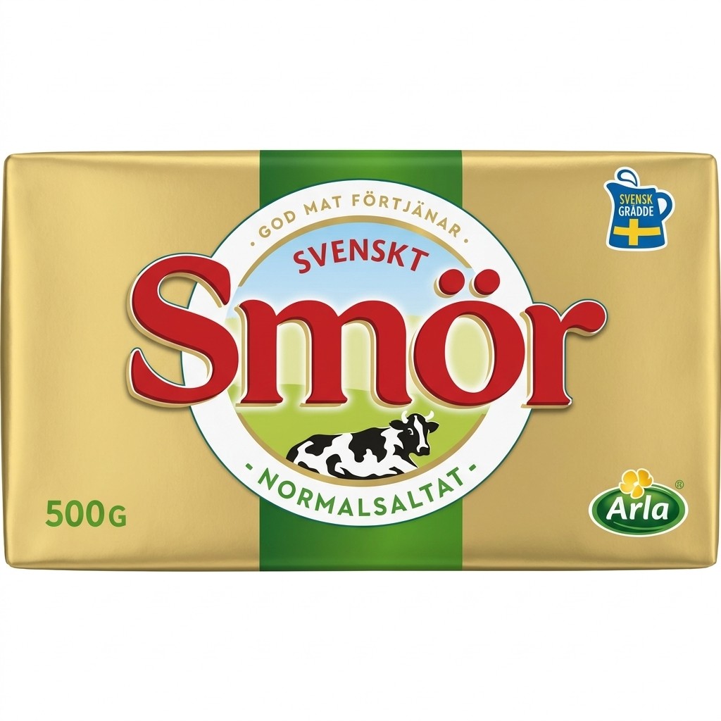 Smør Normalsaltet 500g Arla