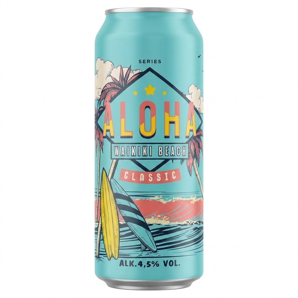 Aloha Waikiki Beach Classic 50cl Halmstad