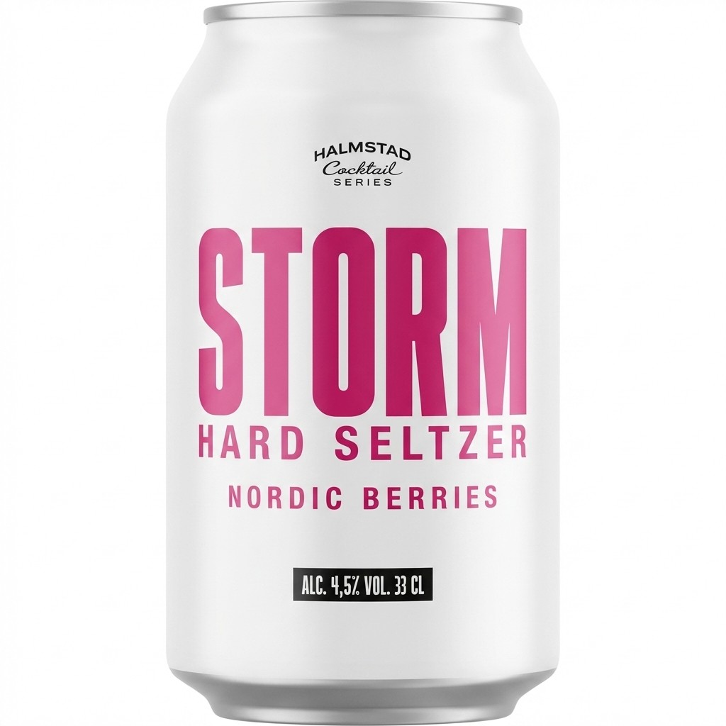 Storm Hard Seltzer Nordic Berries 33cl Halmstad