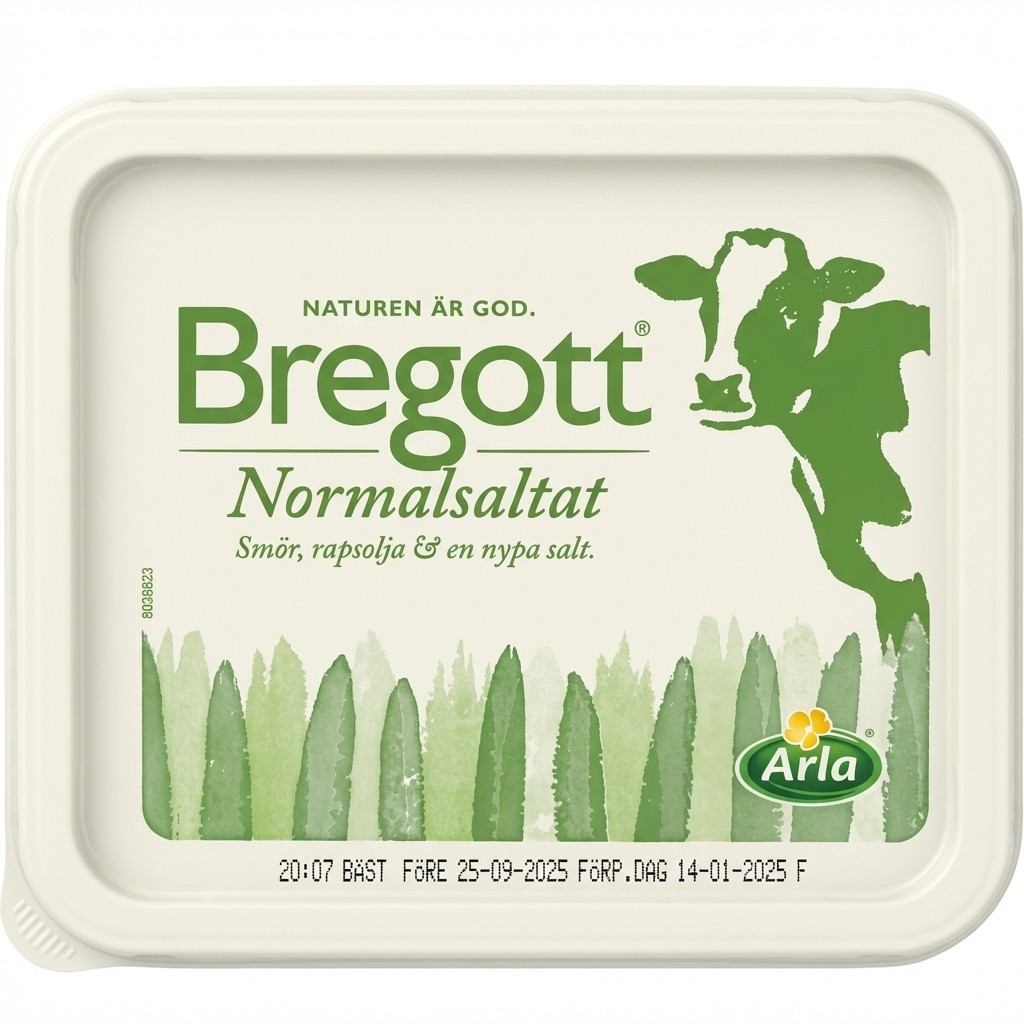 Bregott Normalsaltat 500g Arla
