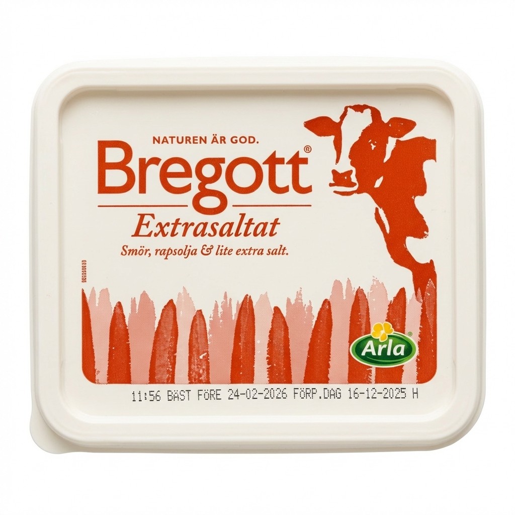 Bregott Extrasaltet 500g Arla