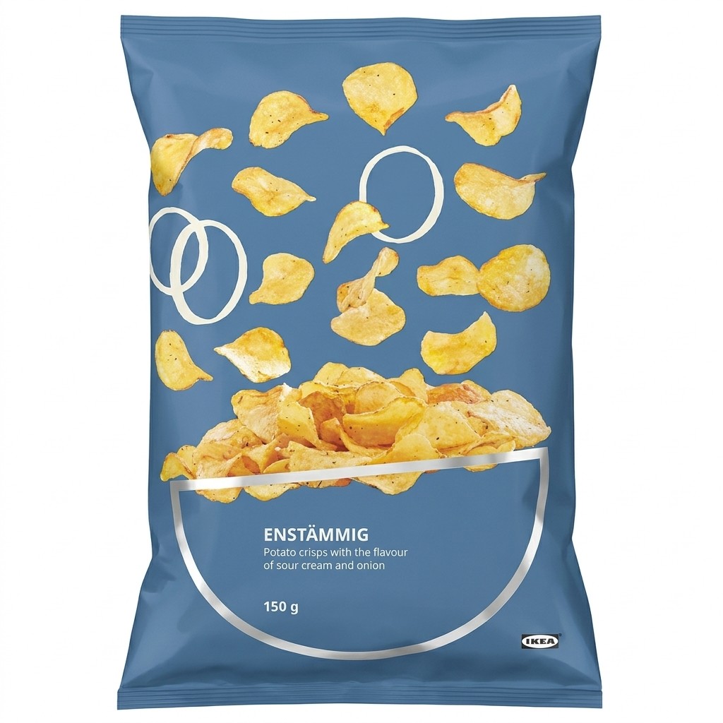 ENSTÄMMIG Potato Crisps 150g