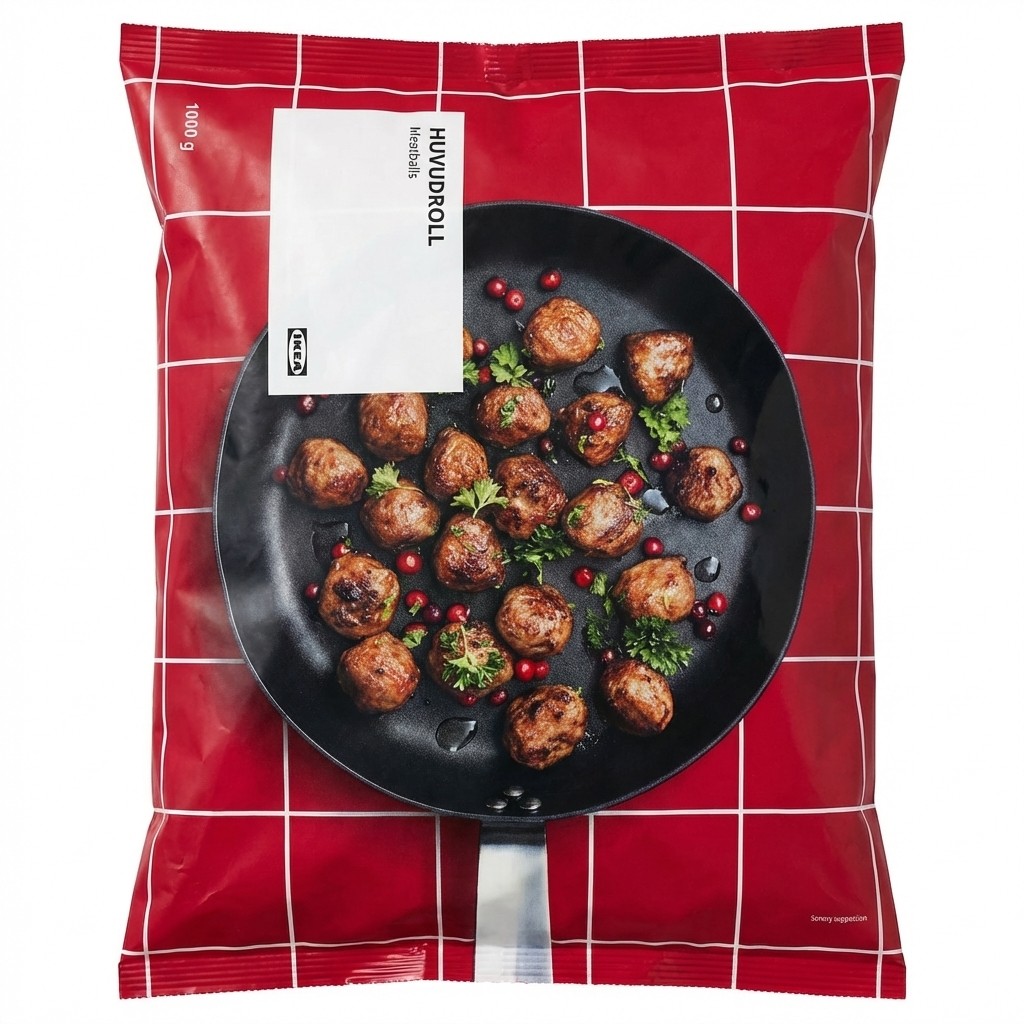 IKEA HUVUDROLL Meatballs 1000g