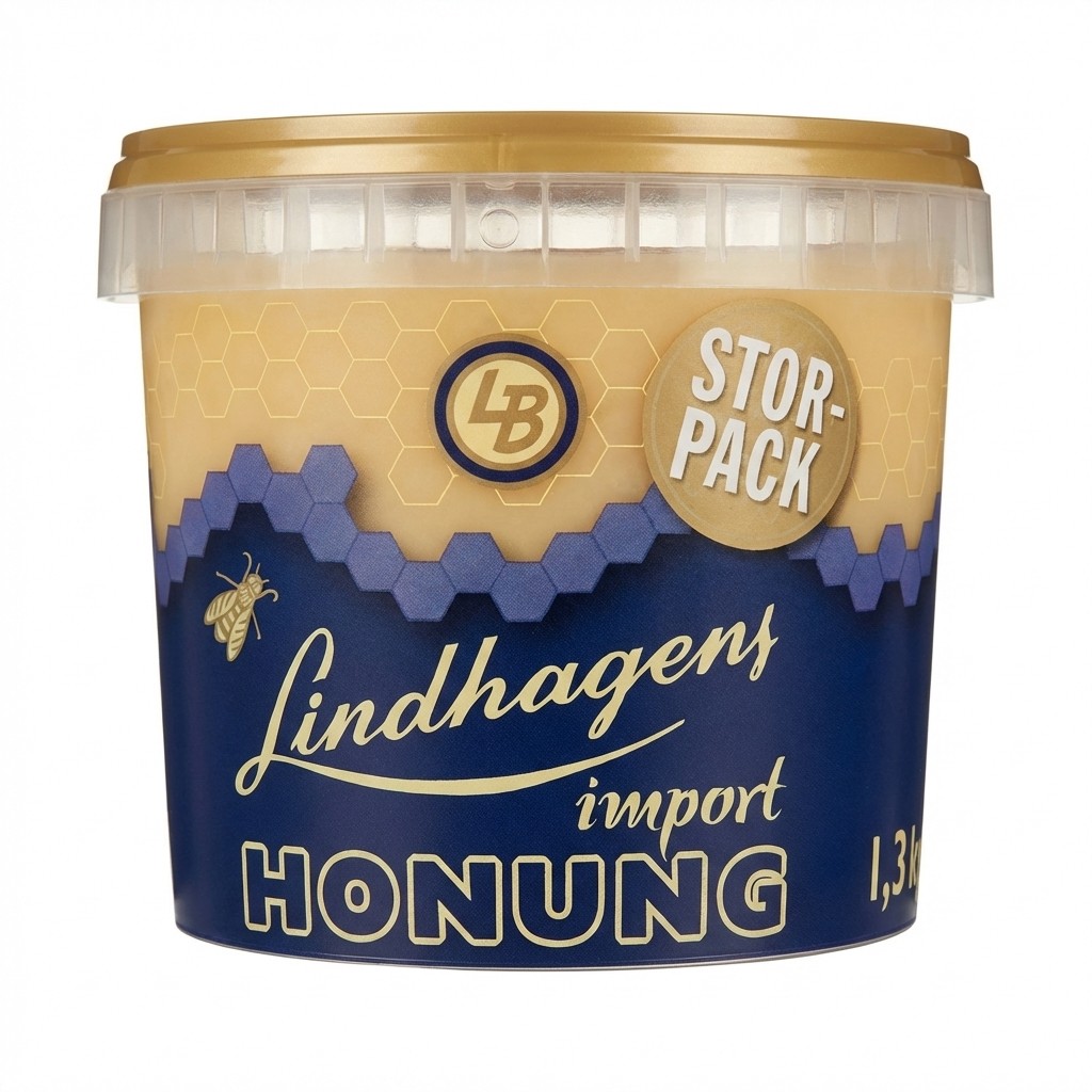Honung 1.3kg Lindhagens