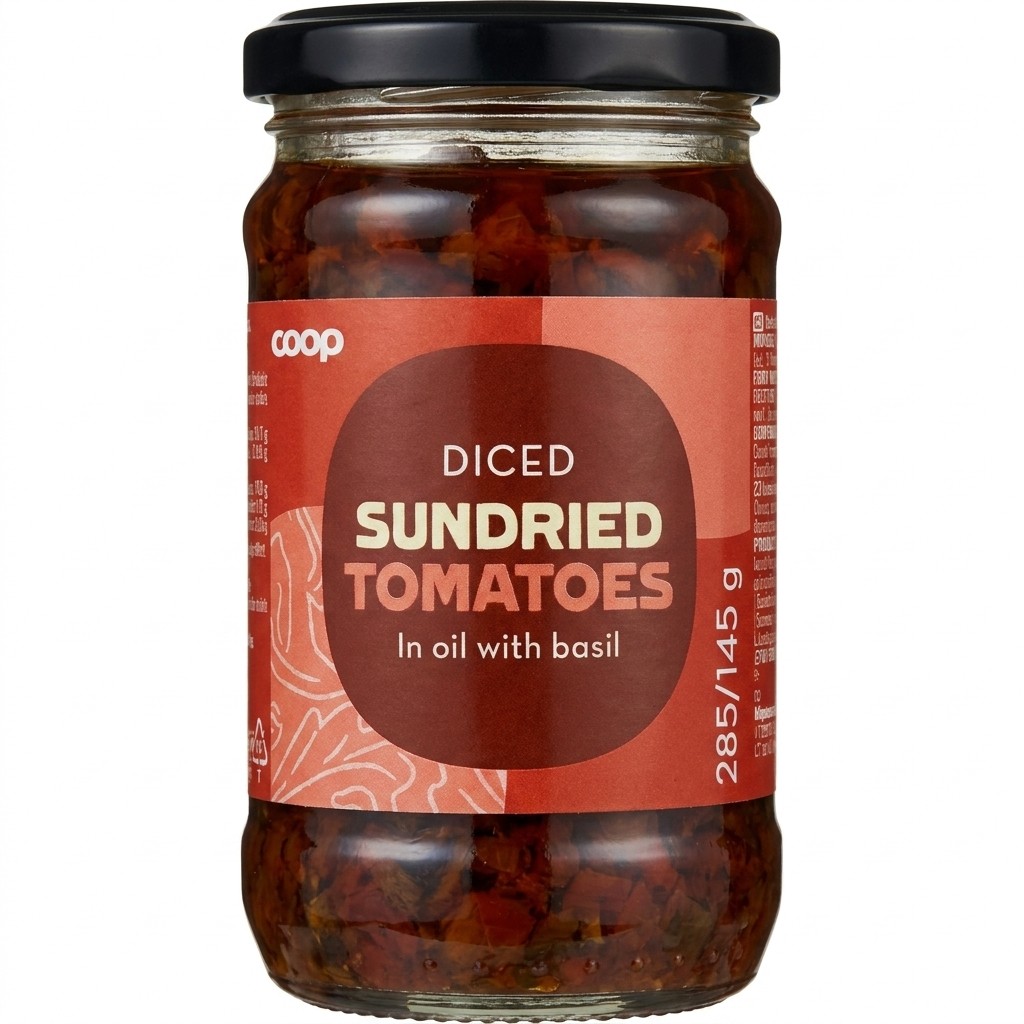 Diced Sundried Tomatoes 285g Coop
