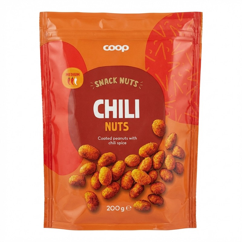 Chili Nuts 200g Coop