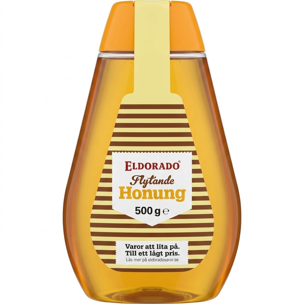 Flytende honning 500g Eldorado