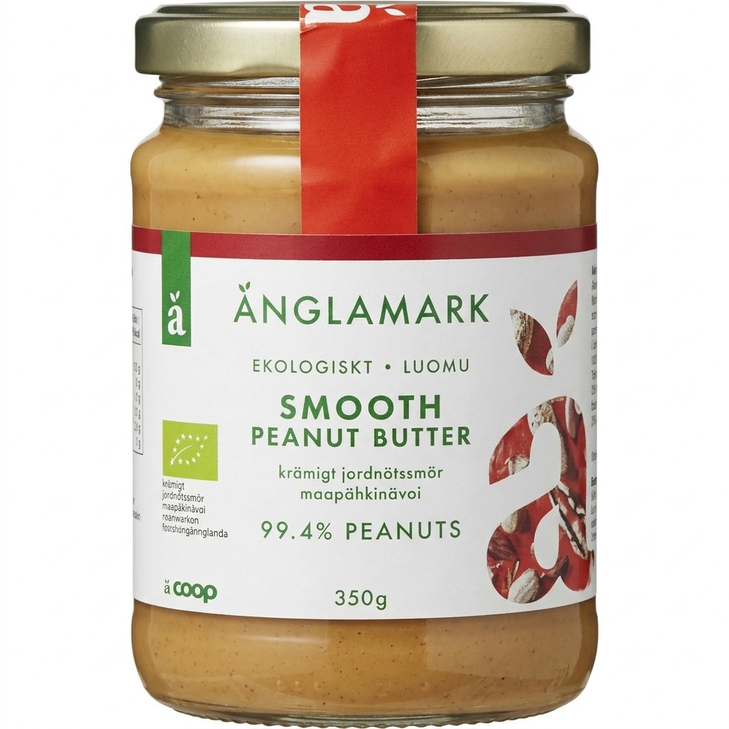 Smooth Peanut Butter 350g Änglamark