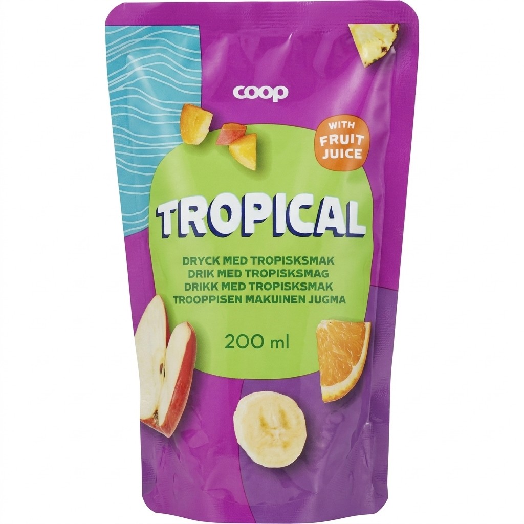 Tropical Drikk 200ml Coop