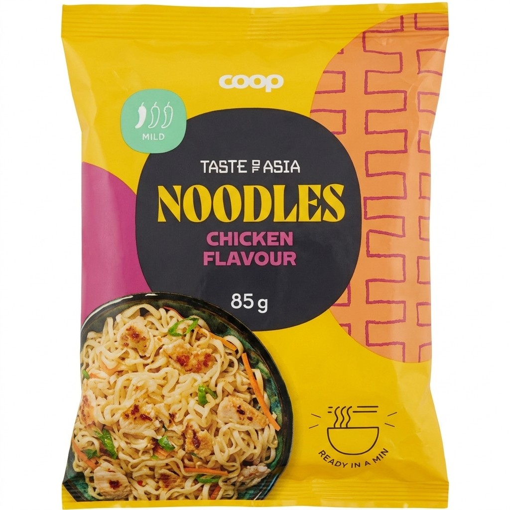 Noodles Chicken Flavour 85g Coop