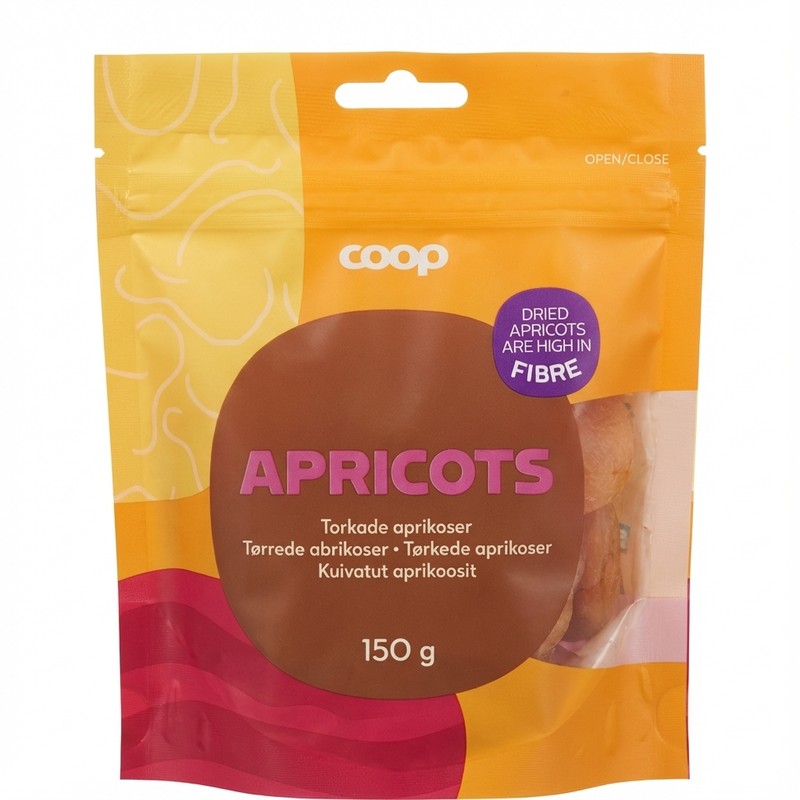 Tørkede aprikoser 150g Coop