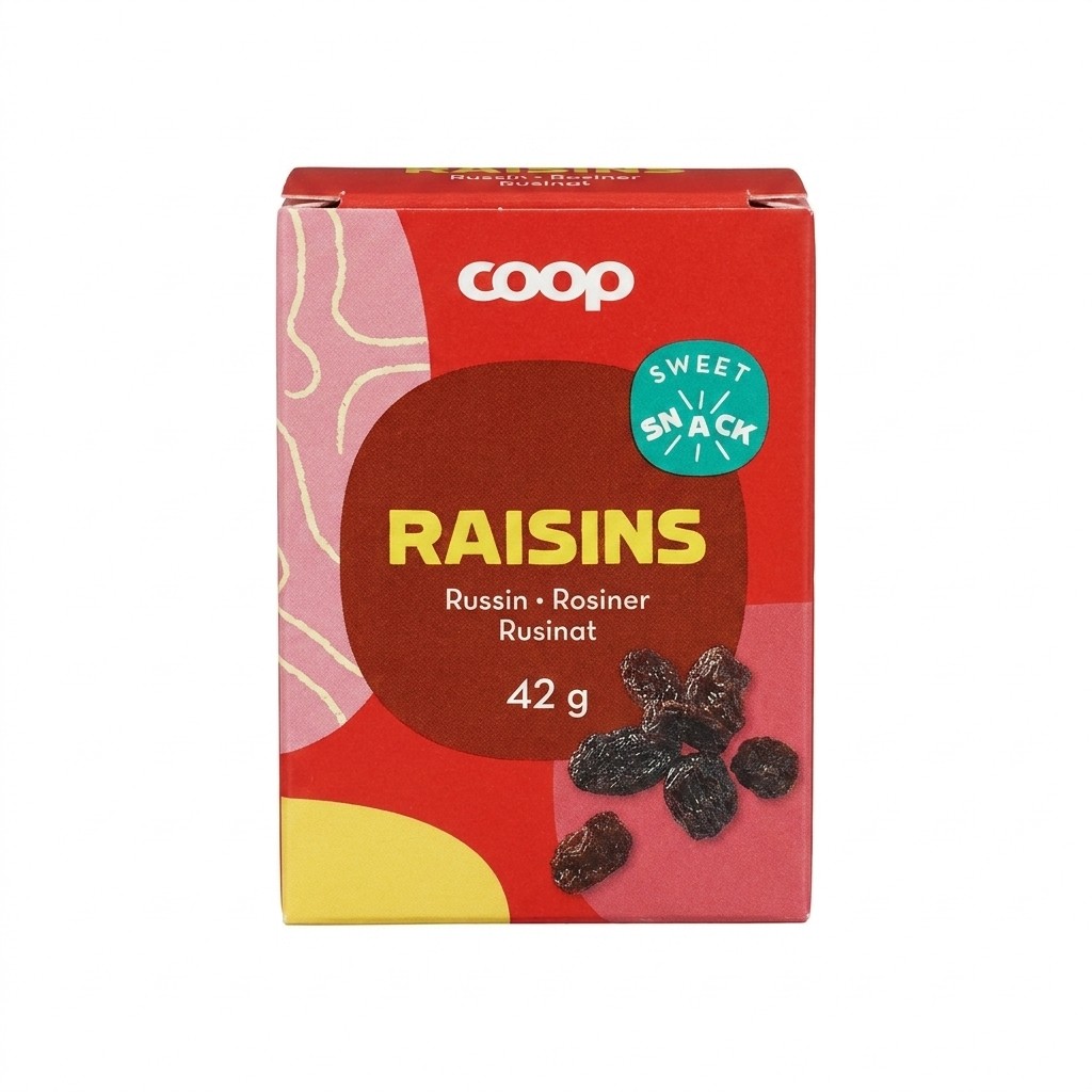 Rosiner 42g Coop
