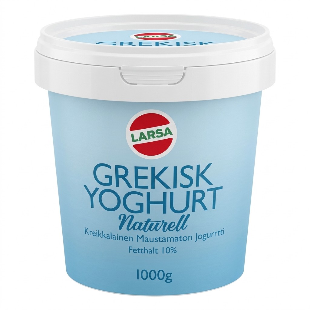 Gresk Yoghurt Naturell 1000g Larsa