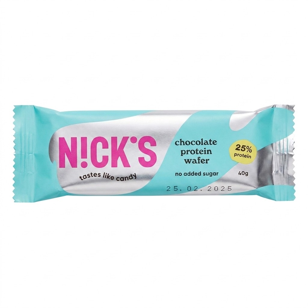 N!CK'S Chocolate Protein Wafer 40g
