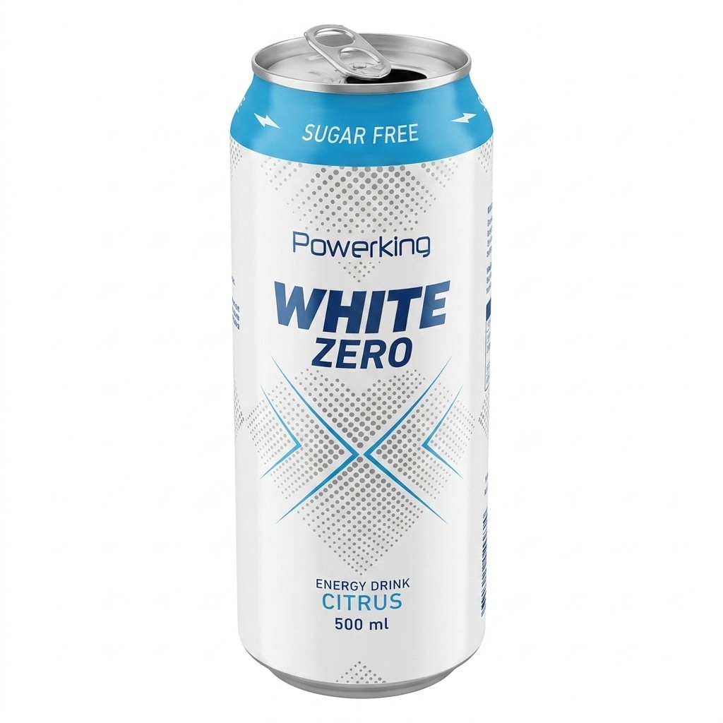 White Zero Citrus 500ml Powerking