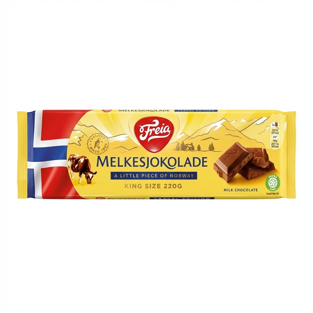 Melkesjokolade 220g Freia